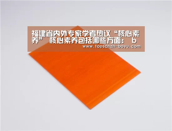 福建省内外专家学者热议“核心素养” 核心素养包括哪些方面： boyu tiyu